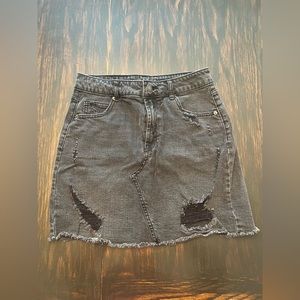 Wild Fable Black Denim Skirt